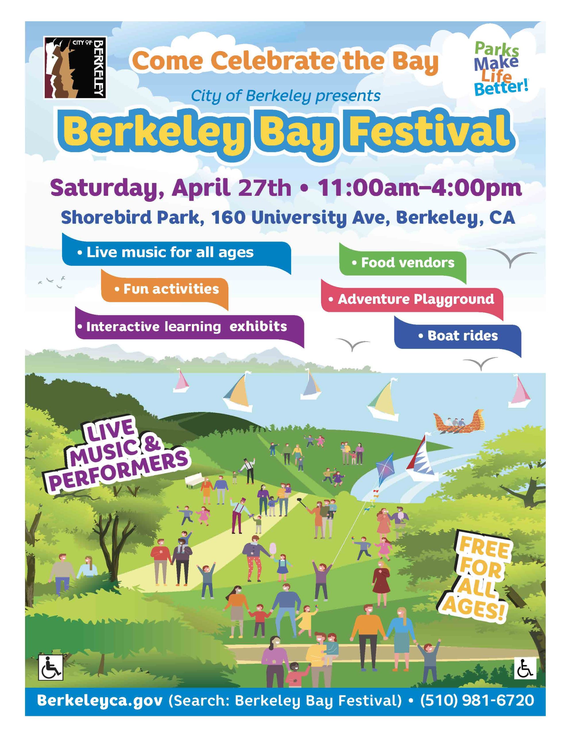 Berkeley Bay Festival 2024 Flyer