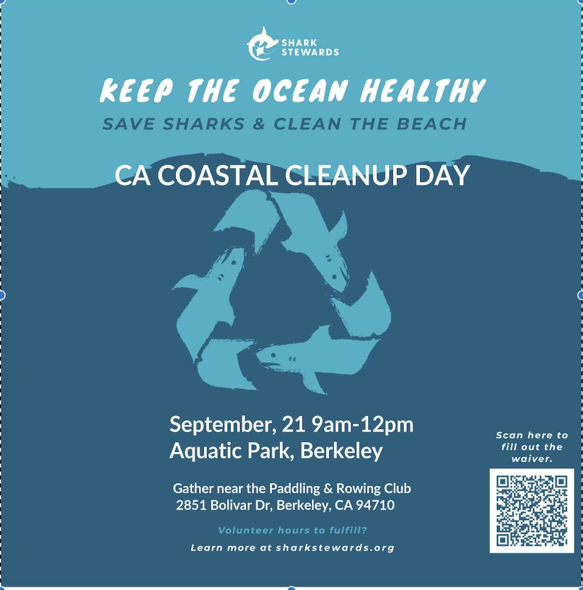 Ca Coastal Cleanup Day poster