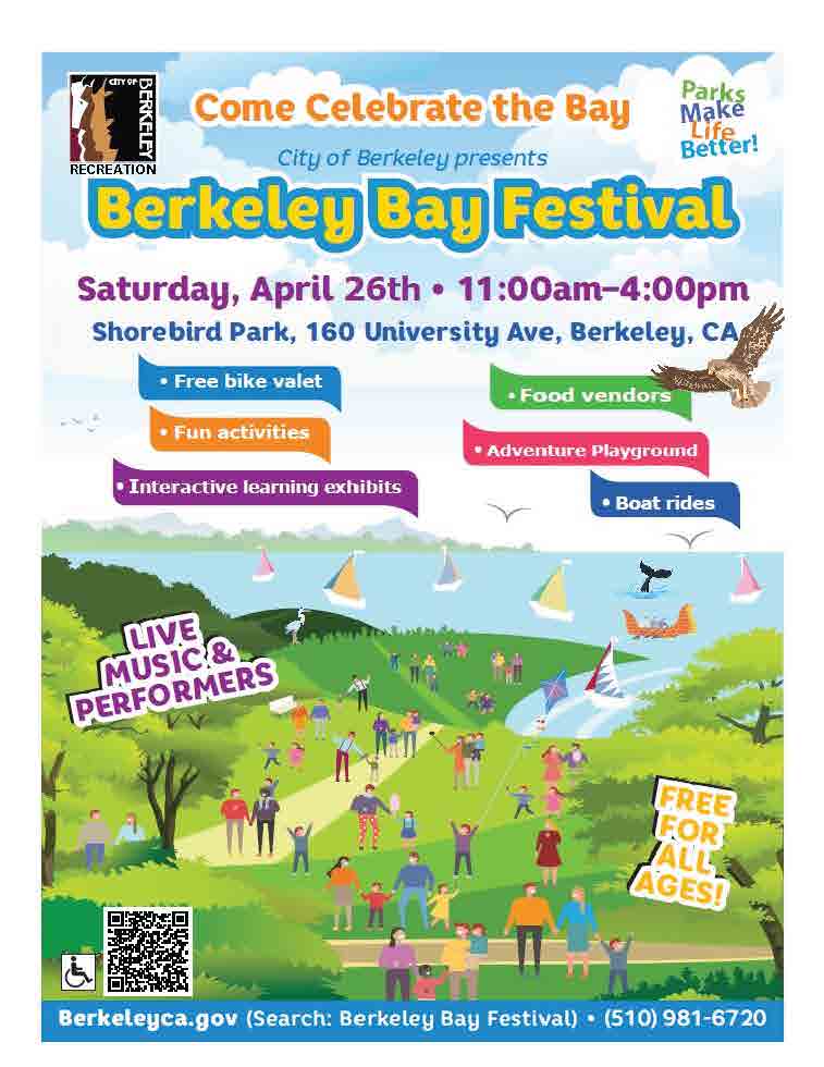 Berkeley Bay Festival April 26th Flyer