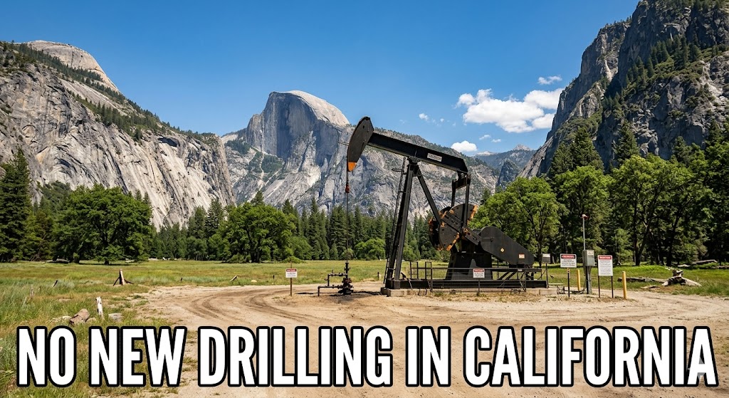 oil drilling at yosemite